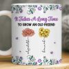 Custom Mug - Personalized Best Friend Birthday Gifts For Women, Besties, Sisters, BFF - Partners In Shine