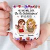 Custom Mug - Personalized Best Friend Birthday Gifts For Women, Besties, Sisters, BFF - Partners In Wine And Chaos