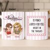 Custom Mug - Personalized Best Friend Birthday Gifts For Women, Besties, Sisters, BFF - Some Souls Just Match