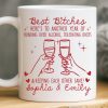 Custom Mug - Personalized Best Friend Birthday Gifts For Women, Besties, Sisters, BFF - Soul Talks Daily