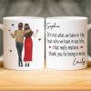 Custom Mug - Personalized Best Friend Birthday Gifts For Women, Besties, Sisters, BFF - Soulmates With A Twist
