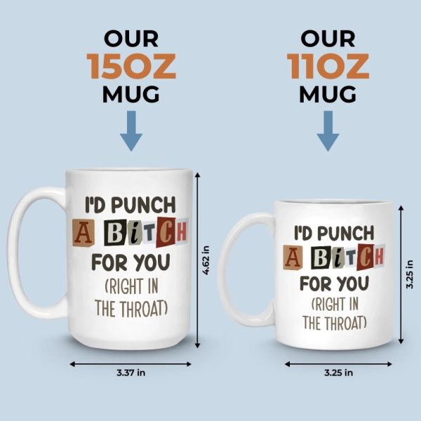 Custom Mug - Personalized Best Friend Birthday Gifts For Women, Besties, Sisters, BFF - Stay Wild Stay Close