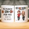Custom Mug - Personalized Best Friend Birthday Gifts For Women, Besties, Sisters, BFF - Stay Wild Stay Close