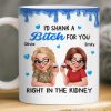 Custom Mug - Personalized Best Friend Birthday Gifts For Women, Besties, Sisters, BFF - Together Through Every Chapter
