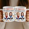 Custom Mug - Personalized Best Friend Birthday Gifts For Women, Besties, Sisters, BFF - Together We Laugh Without End