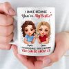 Custom Mug - Personalized Best Friend Birthday Gifts For Women, Besties, Sisters, BFF - Too Much Fun To Handle