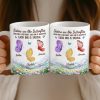Custom Mug - Personalized Best Friend Birthday Gifts For Women, Besties, Sisters, BFF - True Friends Forever Always