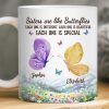 Custom Mug - Personalized Best Friend Birthday Gifts For Women, Besties, Sisters, BFF - True Friends Forever Always