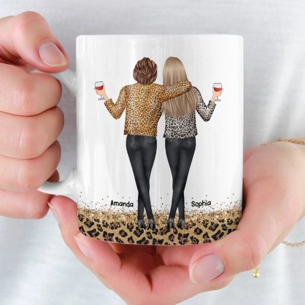 Custom Mug - Personalized Best Friend Birthday Gifts For Women, Besties, Sisters, BFF - Trust Never Failed
