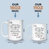 Custom Mug - Personalized Best Friend Birthday Gifts For Women, Besties, Sisters, BFF - You Make Days Brighter