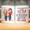 Custom Mug - Personalized Best Friend Birthday Gifts For Women, Besties, Sisters, BFF - You Make My Heart Smile