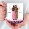 Custom Mug - Personalized Best Friend Christmas Birthday Gifts For Women, Besties, Sisters, BFF - Life Is Better With Besties