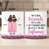 Custom Mug - Personalized Best Friend Christmas Birthday Gifts For Women, Besties, Sisters, BFF - Life Is Better With Besties