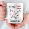 Custom Mug - Personalized Birthday Gifts For Besties, Sisters, BFF, Family - Sip With A Smile