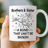 Custom Mug - Personalized Birthday Gifts For Brother, Sister - Together We Bright