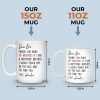 Custom Mug - Personalized Birthday Gifts For Brother, Sister - You Make My World Brighter