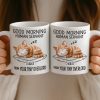 Custom Mug - Personalized Birthday Gifts For Cat Lovers, Cat Mom And Dad - Dreaming Of Snacks