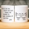 Custom Mug - Personalized Birthday Gifts For Cat Lovers, Cat Mom And Dad - My Cats Own Me