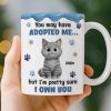 Custom Mug - Personalized Birthday Gifts For Cat Lovers, Cat Mom And Dad - My Cats Own My Heart