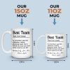 Custom Mug - Personalized Birthday Gifts For Coworker, Work Bestie - Dream Team