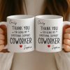 Custom Mug - Personalized Birthday Gifts For Coworker, Work Bestie - Teamwork Keeps Us Moving Forward