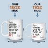 Custom Mug - Personalized Birthday Gifts For Coworker, Work Bestie - Turning Chaos Into Wins Daily