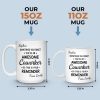 Custom Mug - Personalized Birthday Gifts For Coworker, Work Bestie - Work Besties Make Mondays Bearable