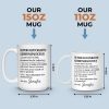 Custom Mug - Personalized Birthday Gifts For Coworker, Work Bestie - Work Days Shine With You