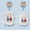 Custom Mug - Personalized Birthday Gifts For Dad, Son, Daughter - Strong Roots, Strong Son