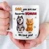 Custom Mug - Personalized Birthday Gifts For Dog Cat Lovers, Dog Dad And Mom, Cat Owners - Fur Family Forever