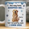 Custom Mug - Personalized Birthday Gifts For Dog Cat Lovers, Dog Dad And Mom, Cat Owners - My Pets Make Life Purrfect