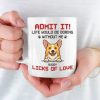 Custom Mug - Personalized Birthday Gifts For Dog Lovers, Dog Dad And Mom - Best Drinking Buddies