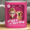 Custom Mug - Personalized Birthday Gifts For Dog Lovers, Dog Dad And Mom - Forever My Little Buddy