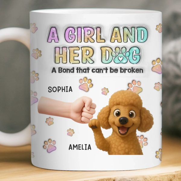 Custom Mug - Personalized Birthday Gifts For Dog Lovers, Dog Dad And Mom - Home Is Fur Covered