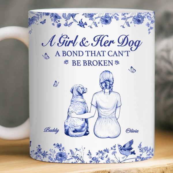 Custom Mug - Personalized Birthday Gifts For Dog Lovers, Dog Dad And Mom - Living The Pup Life