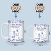Custom Mug - Personalized Birthday Gifts For Dog Lovers, Dog Dad And Mom - Living The Pup Life