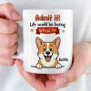 Custom Mug - Personalized Birthday Gifts For Dog Lovers, Dog Dad And Mom - My Dog Runs This House
