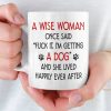 Custom Mug - Personalized Birthday Gifts For Dog Lovers, Dog Dad And Mom - My Heart Has Four Paws