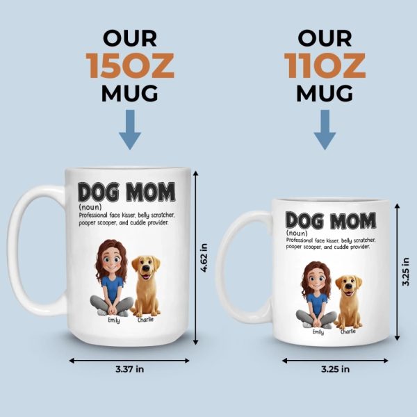 Custom Mug - Personalized Birthday Gifts For Dog Lovers, Dog Dad And Mom - Professional Treat Giver