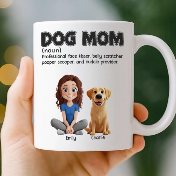 Custom Mug - Personalized Birthday Gifts For Dog Lovers, Dog Dad And Mom - Professional Treat Giver