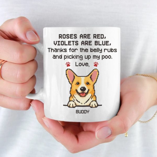 Custom Mug - Personalized Birthday Gifts For Dog Lovers, Dog Dad And Mom - Raising Spirits, Wagging Tails