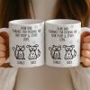Custom Mug - Personalized Birthday Gifts For Dog Lovers, Dog Dad And Mom - Respect The Poop Scooper
