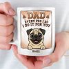 Custom Mug - Personalized Birthday Gifts For Dog Lovers, Dog Dad And Mom - True Service Dog