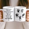 Custom Mug - Personalized Birthday Gifts For Mom, Dad, Brother, Sister, Kids - Together Is Our True Place