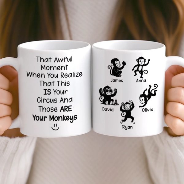 Custom Mug - Personalized Birthday Gifts For Mom, Dad, Brother, Sister, Kids - Together Is Our True Place