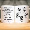 Custom Mug - Personalized Birthday Gifts For Mom, Dad, Brother, Sister, Kids - Together Is Our True Place