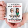 Custom Mug - Personalized Birthday Gifts For Mom, Dad, Daughter - Love Served Daily