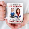Custom Mug - Personalized Birthday Gifts For Mom, Dad, Daughter - My First Hero, My Forever Friend