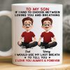 Custom Mug - Personalized Birthday Gifts For Mom, Dad, Daughter, Son - Always Her Little Girl, Forever My Biggest Love