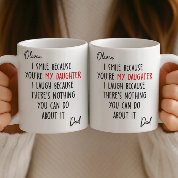 Custom Mug - Personalized Birthday Gifts For Mom, Dad, Daughter, Son - Home Is Where We Gather
